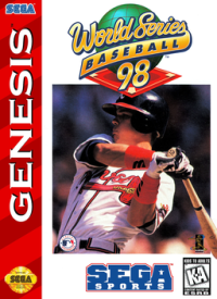 World Series Baseball 98 Sega Genesis  box art